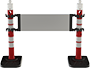 110 cm Dikme Dikdörtgen Tabanlı 32 cm Panel Baskılı – ZT32110 DA