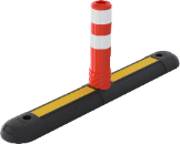 45 cm Delinatörlü PVC Şerit Ayırıcı Eko – 16045ECO