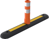 45 cm Delinatörlü PVC Şerit Ayırıcı – ZT16045