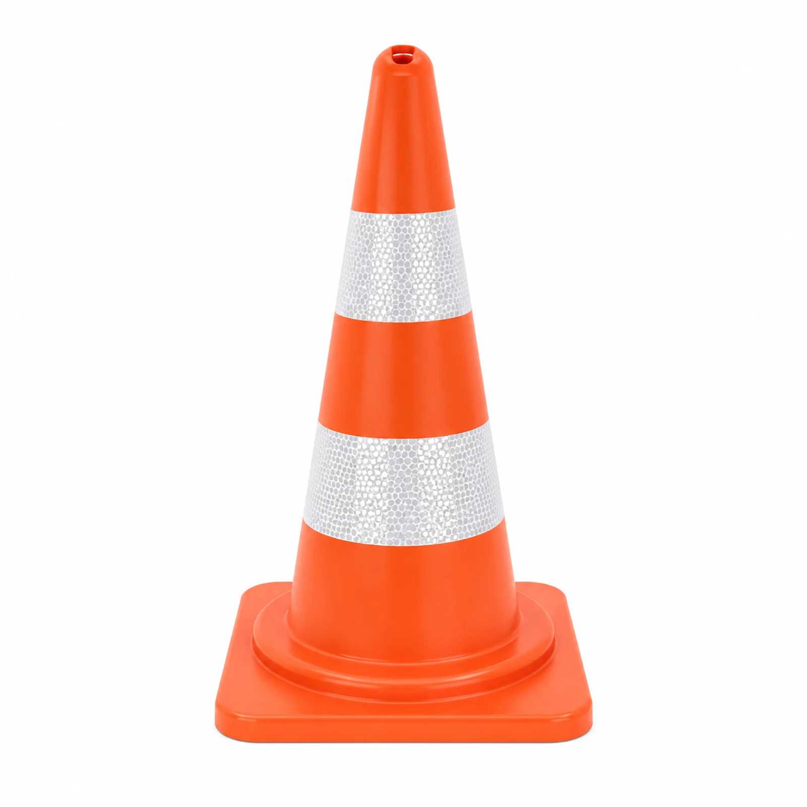 50 cm Kare Tabanlı Koni Eko 2 Reflektifli – 502804R2ECO