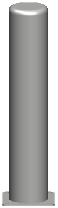 Anti-park Dubası - (hxø)78cmx150mm / Taban: 20x20 Cm – 12289 UB ST