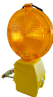 Bataryalı Flaşörlü Lamba - (hxw) 32x18 Cm - Sarı Led – 11858 FL S