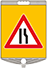 Dikdörtgen Levha Sağdan Daralan Yol – ZT355