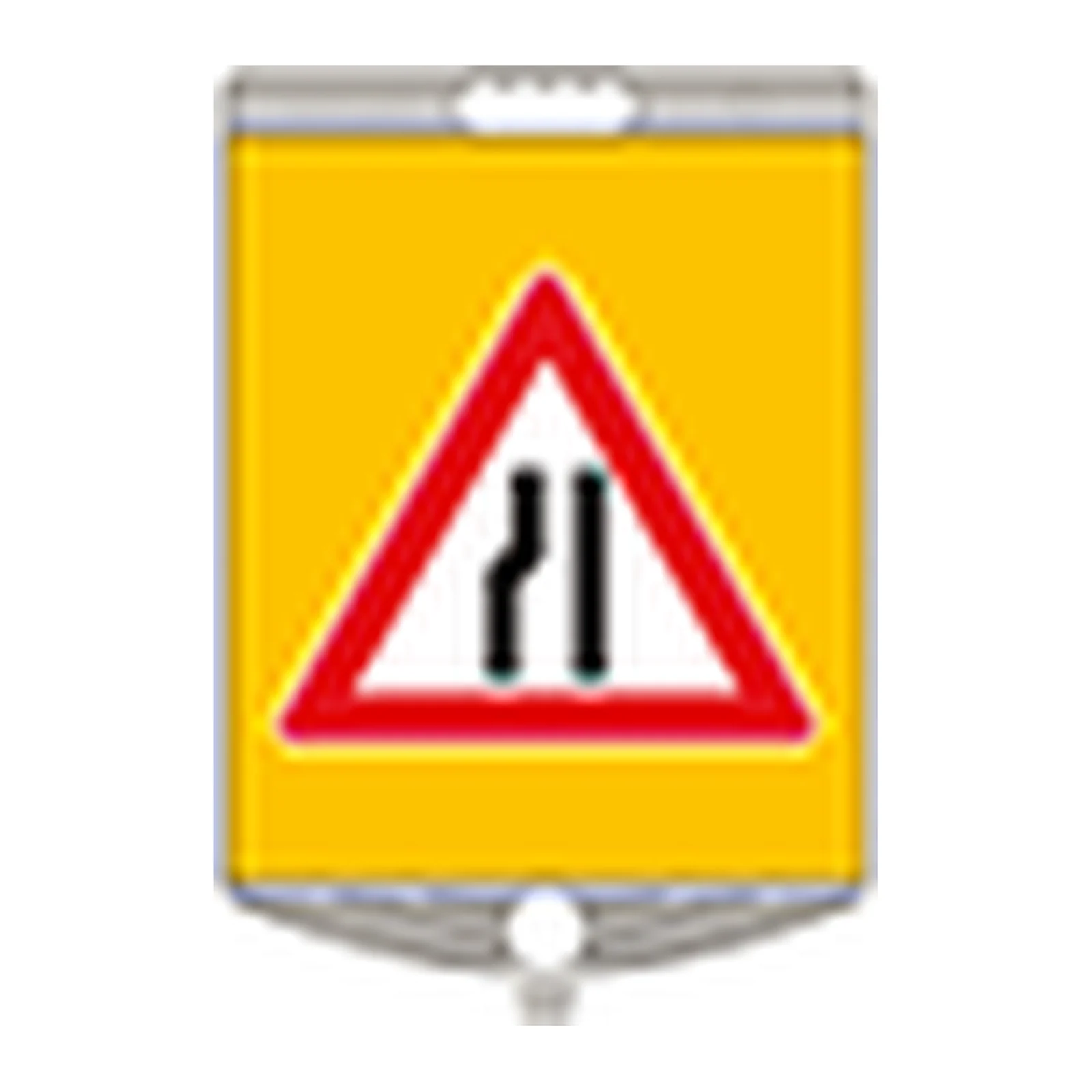 Dikdörtgen Levha Soldan Daralan Yol – ZT354