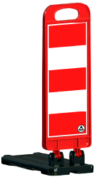 Katlanır Uyarı Levhası - (h) 72 Cm / Taban: 22x45 Cm – 12416 DB R