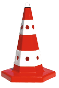 Klasik Kedi Gözlü Koni - (h) 50 Cm – 12300 TK