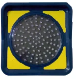 Ledli Lamba - (hxw) 40x40 Cm - Sarı Led – 11885 FL A