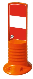 Levhalı Esnek Delinatör - (hxl)45x12 Cm/taban:(ø)200 Mm – 22068 UB R