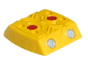 Mercekli Yol Butonu - 120x120x28 Mm – 12002 YB
