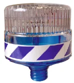 Solar Flaşörlü Ledli Lamba-(hxø)14.5cmx128mm-mavi Led – 11821 FL M