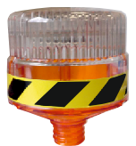Solar Flaşörlü Ledli Lamba-(hxø)14.5cmx128mm-sarı Led – 11819 FL S