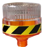 Solar Flaşörlü Ledli Lamba-(hxø)14.5cmx128mm-sarı Led – 11819 FL S