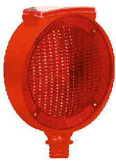 Solar Flaşörlü Ledli Lamba - (hxw) 27x22 Cm - Kırmızı Led – 11816 FL K