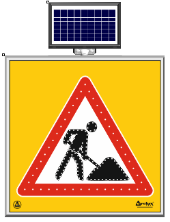 Solar Ledli Yol Bakım Levhaları - (hxw) 130x100 Cm – 11700 S-LD
(SERİSİ)