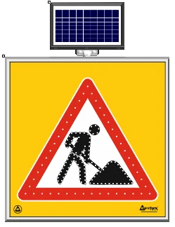 Solar Ledli Yol Bakım Levhaları - (hxw) 130x100 Cm – 11700 S-LD
(SERİSİ)