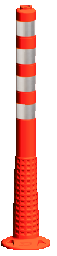 Tpe Esnek Delinatör(soketli) - (hxø) 100 Cm X 80 Mm – 22040 UB R