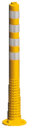 Tpe Esnek Delinatör(soketli) - (hxø) 100 Cm X 80 Mm – 22049 UB R