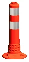 Tpe Esnek Delinatör(soketli) - (hxø) 45 Cm X 80 Mm – 22044 UB R