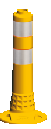 Tpe Esnek Delinatör(soketli) - (hxø) 45 Cm X 80 Mm – 22053 UB R