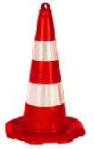 Tpe Trafik Konisi - (h) 52 Cm – 12370 TK R2