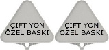 Üçgen Levha Çift Yön Özel Baskı – ZT772D