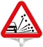 Üçgen Levha Kaygan Zemin Baskılı – ZT780