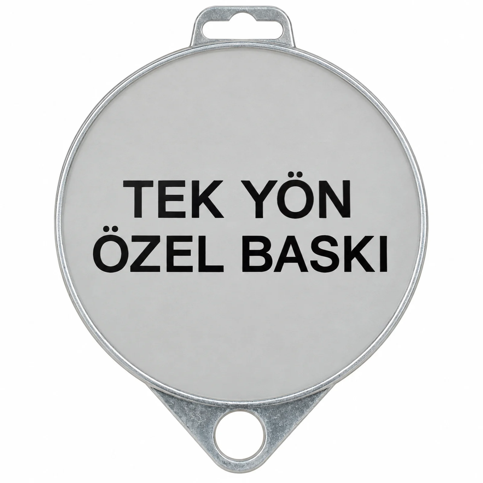 Yuvarlak Levha Tek Yön Özel Baskı – ZT537S